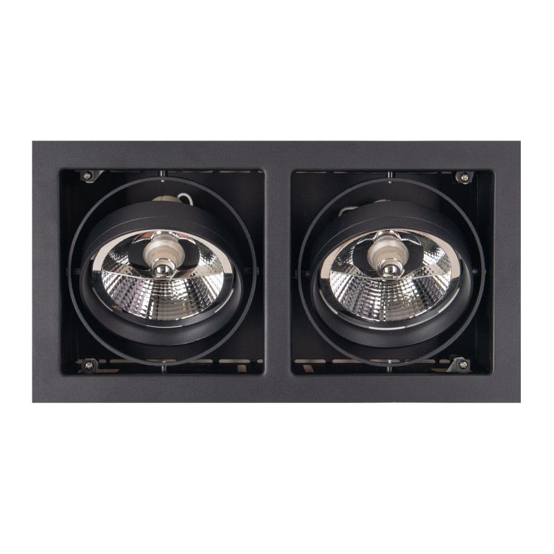 MAXLIGHT H0049 MATRIX II CZARNA | Oprawa wpustowa | 5 | IP20