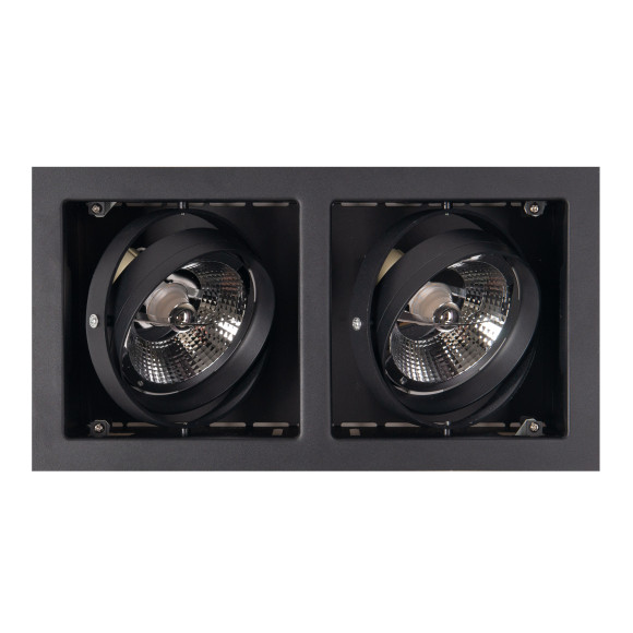 MAXLIGHT H0049 MATRIX II CZARNA | Oprawa wpustowa | 5 | IP20