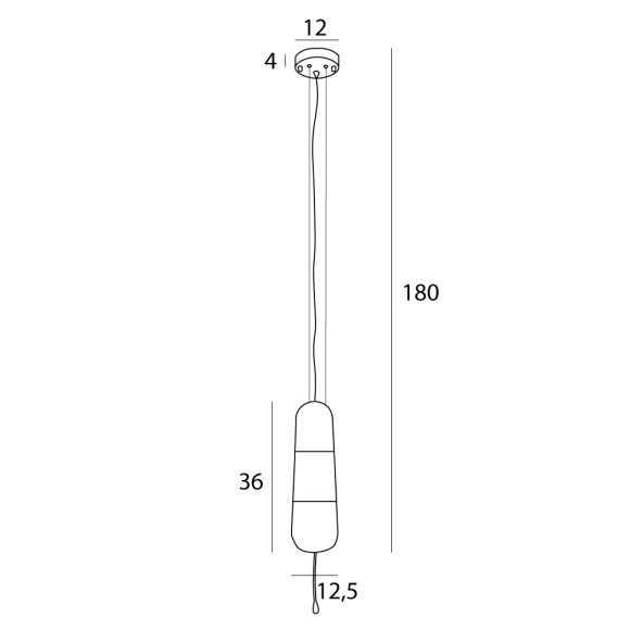 MAXLIGHT P0588 LAMPA WISZĄCA MAURI 1 TRANSPARENT GLASS | E14 MAXLIGHT P0588 LAMPA WISZĄCA MAURI 1 TRANSPARENT GLASS | E14