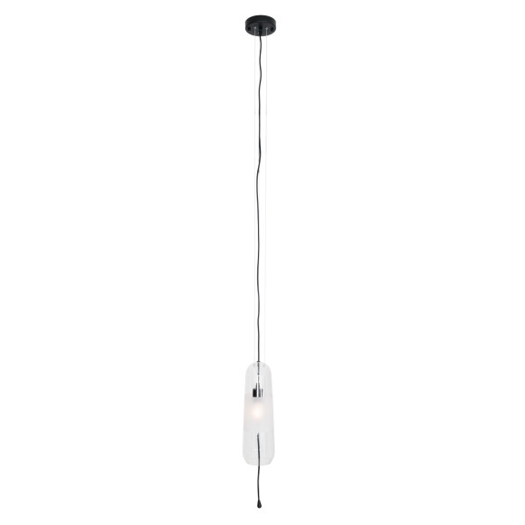 MAXLIGHT P0588 LAMPA WISZĄCA MAURI 1 TRANSPARENT GLASS | E14 MAXLIGHT P0588 LAMPA WISZĄCA MAURI 1 TRANSPARENT GLASS | E14