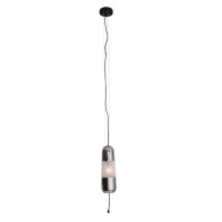 MAXLIGHT P0590 MAURI 1 SMOKY | Lampa wisząca | 12 W | IP20