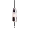 MAXLIGHT P0590 LAMPA WISZĄCA MAURI 1 SMOKY GLASS | E14