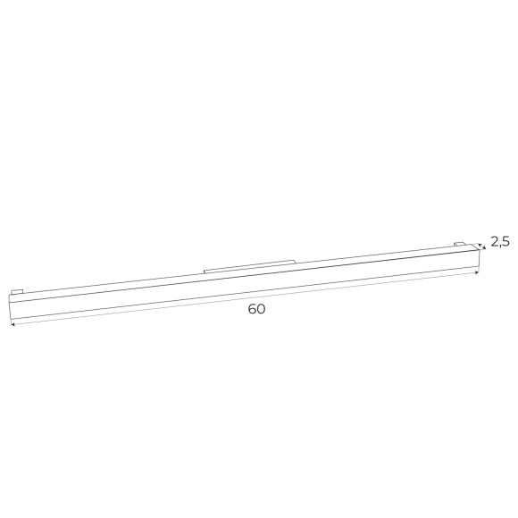 MAXLIGHT M0002Z LAMPA MAGNETYCZNA LINIOWA SYSTEM ZIGBEE 17W MAXLIGHT M0002Z LAMPA MAGNETYCZNA LINIOWA SYSTEM ZIGBEE 17W