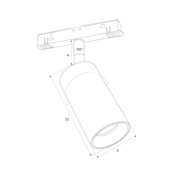 MAXLIGHT M0009N REFLEKTOR MAGNETYCZNY SYSTEM ON/OFF 9,4W 79 MAXLIGHT M0009N REFLEKTOR MAGNETYCZNY SYSTEM ON/OFF 9,4W 79