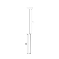 MAXLIGHT M0012N LAMPA WISZĄCA MAGNETYCZNA SYSTEM ON/OFF 3,8W