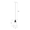 MAXLIGHT M0015D LAMPA WISZĄCA MAGNETYCZNA SYSTEM DALI 6W 363