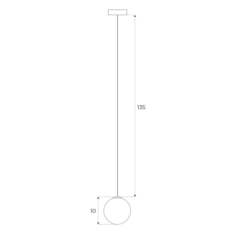 MAXLIGHT M0017Z LAMPA WISZĄCA MAGNETYCZNA SYSTEM ZIGBEE 5,4W