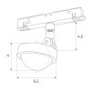MAXLIGHT M0018D REFLEKTOR MAGNETYCZNY  SYSTEM DALI 8W 766LM