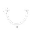 MAXLIGHT M0021N LAMPA MAGNETYCZNA SYSTEM ON/OFF 15W 1028LM 3