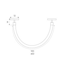 MAXLIGHT M0021N LAMPA MAGNETYCZNA SYSTEM ON/OFF 15W 1028LM 3
