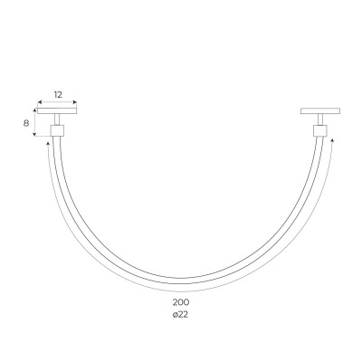 MAXLIGHT M0022N LAMPA MAGNETYCZNA SYSTEM ON/OFF 20W 1404LM 3