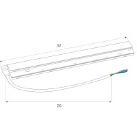 MAXLIGHT MA0005 Zasilacz wewnętrzny 200W do szyn magnetyczny