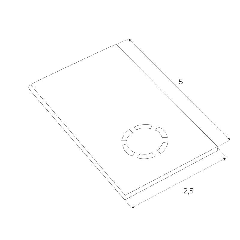 MAXLIGHT MA0012 Zaślepka końcowa do szyn natynkowych głęboki MAXLIGHT MA0012 Zaślepka końcowa do szyn natynkowych głęboki