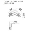 MAXLIGHT MHT1-L/R-BK TRACK ŁĄCZNIK L" prawy czarny" | 0.0 W