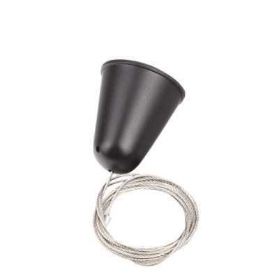 MAXLIGHT MHT1-P15-BK TRACK ZAWIESIE LINKOWE 1,5m czarne z re