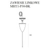 MAXLIGHT MHT1-P30-BK TRACK ZAWIESIE LINKOWE 3m czarne  z reg