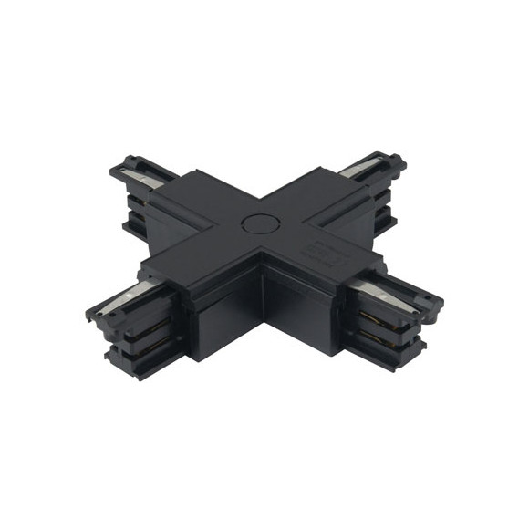 MAXLIGHT MHT1-X-BK TRACK ŁĄCZNIK X" czarny" | IP20 MAXLIGHT MHT1-X-BK TRACK ŁĄCZNIK X" czarny" | IP20