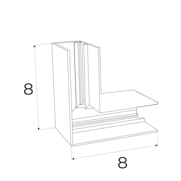 MaxLight | MAX MT0003 | kątownik | IP20