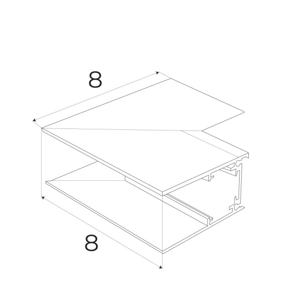 MaxLight | MAX MT0004 | kątownik | IP20