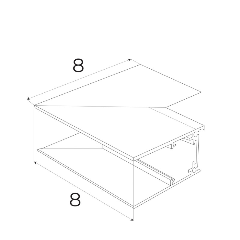 MaxLight | MAX MT0004 | kątownik | IP20