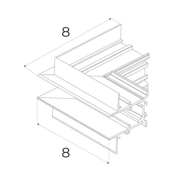 MaxLight | MAX MT0009 | kątownik | IP20