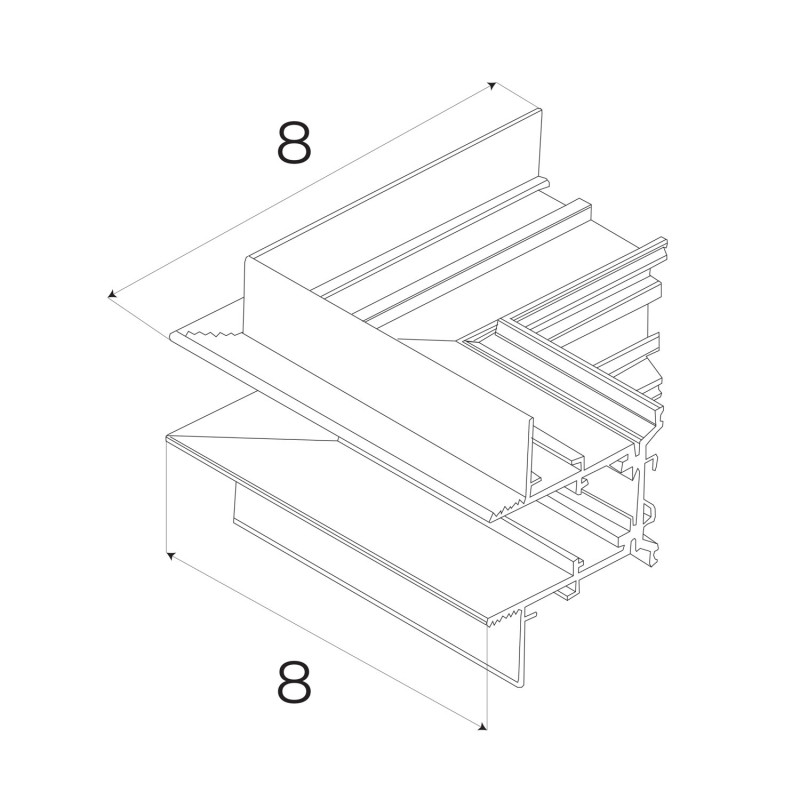 MaxLight | MAX MT0009 | kątownik | IP20