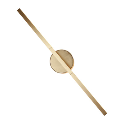 MAXLIGHT W0347 KINKIET MERANO II ZŁOTY | LED ZINTEGROWANY