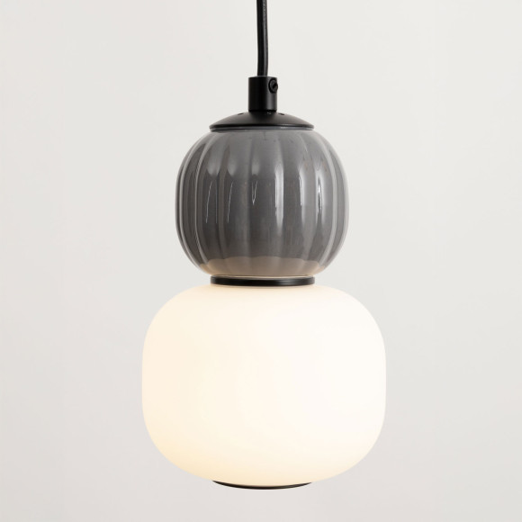 MAXLIGHT P0626 LAMPA WISZACA MODERN 5W, OPAL + DARK GREY MAXLIGHT P0626 LAMPA WISZACA MODERN 5W, OPAL + DARK GREY