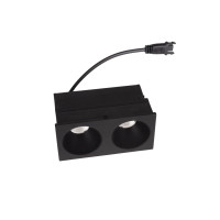 MAXLIGHT HM180 2L MODULAR | Lampa | 6 W | IP20 | CZARNY