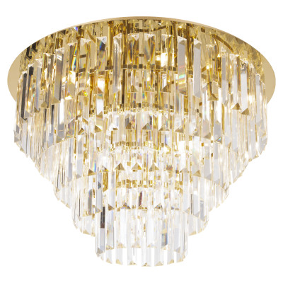 MAXLIGHT C0224 PLAFON MONACO ZŁOTY Ø 80 cm | G9 | 40.0 W