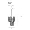 MAXLIGHT P0339 LAMPA WISZĄCA NEMO | E14 | 40.0 W | IP20