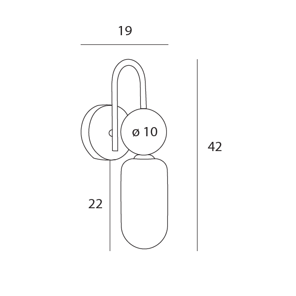 MAXLIGHT W0381 NOVA BLACK | Kinkiet | 12 W | IP20 | CZARNY