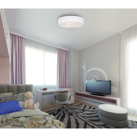 MAXLIGHT C0193 ODA | Lampa sufitowa | 4 | IP44 | Biały