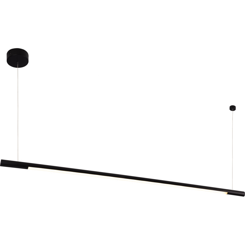 MAXLIGHT P0358D LAMPA WISZĄCA ORGANIC HORIZON 150CM CZARNA Ś