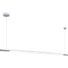 MAXLIGHT P0359D LAMPA WISZĄCA ORGANIC HORIZON 150CM CHROM ŚC
