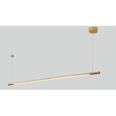 MAXLIGHT P0360D LAMPA WISZĄCA ORGANIC HORIZON 150CM ZŁOTA ŚC