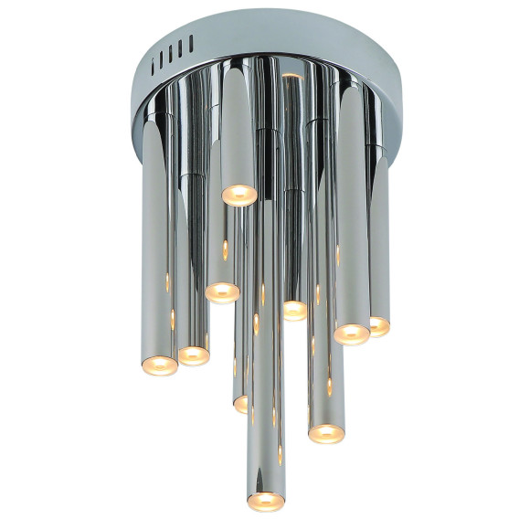 MAXLIGHT C0117D PLAFON ORGANIC CHROM MAŁY ŚCIEMNIALNY