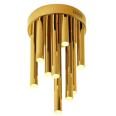 MAXLIGHT C0197D PLAFON ORGANIC ZŁOTY MAŁY ŚCIEMNIALNY