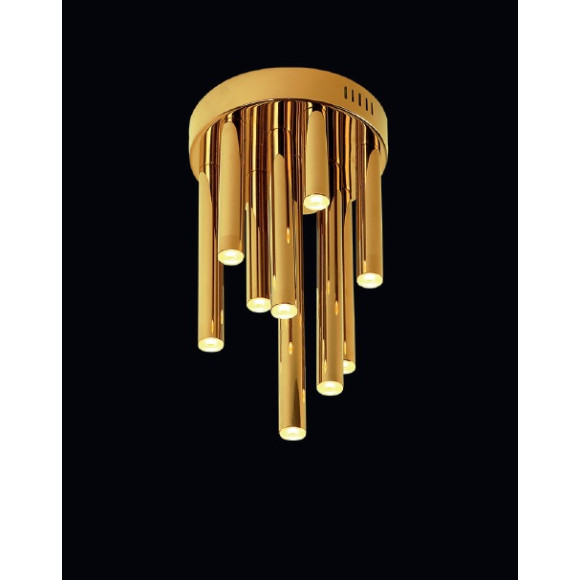 MAXLIGHT C0197D ORGANIC | Plafon | 1 | IP20 | Złoty