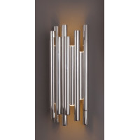 MAXLIGHT W0186 KINKIET ORGANIC CHROM | LED ZINTEGROWANY