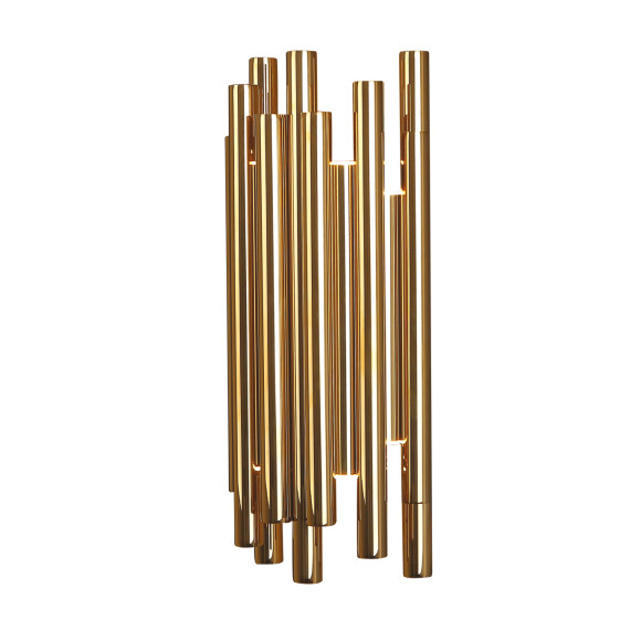 MAXLIGHT W0187D  KINKIET ORGANIC ZŁOTY ŚCIEMNIALNY