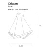 MAXLIGHT P0363 LAMPA WISZĄCA MAŁA ORIGAMI | LED ZINTEGROWANY