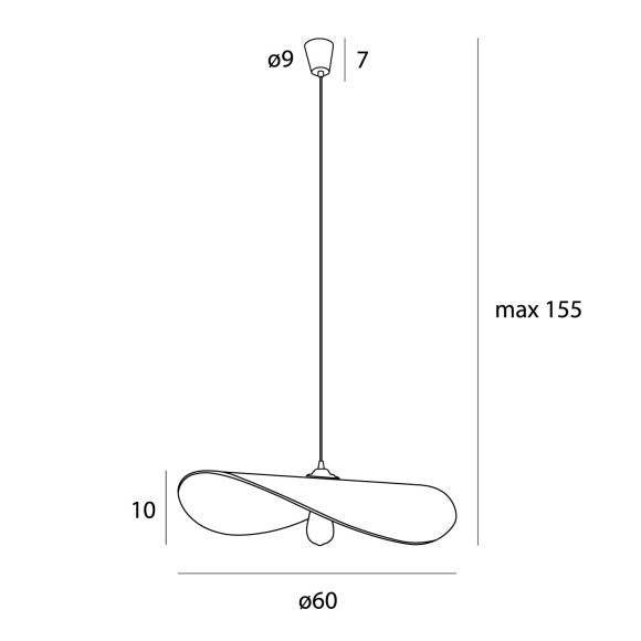 MAXLIGHT P0585 LAMPA WISZĄCA PAN | E27 | 15.0 W | IP20 MAXLIGHT P0585 LAMPA WISZĄCA PAN | E27 | 15.0 W | IP20