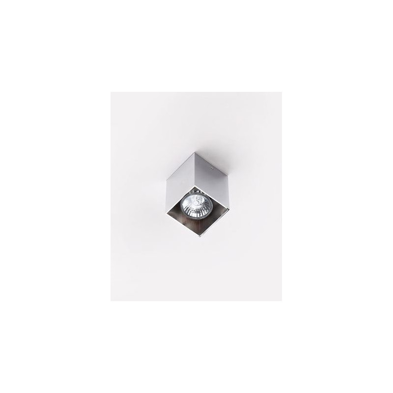 MAXLIGHT C0084 LAMPA SUFITOWA PET SQUARE CHROM, GU10 | GU10