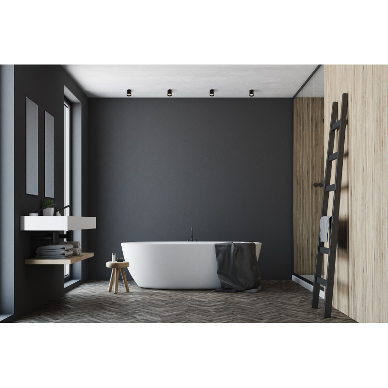 MAXLIGHT C0151 PLAZMA PLAFON CZARNY IP54 | LED ZINTEGROWANY