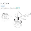 MAXLIGHT H0089 OPRAWA WPUSTOWA PLAZMA BIAŁA IP54
