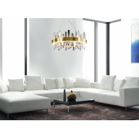 MAXLIGHT P0421 PRINCE | Lampa wisząca | 31 W | IP20 | Złoty