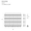 MAXLIGHT C0127 PLAFON PUCCINI 40cm | E14 | 40.0 W | IP20