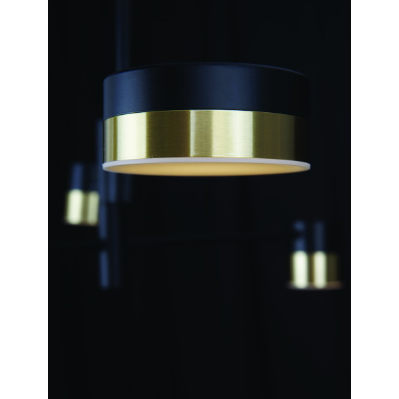 MAXLIGHT P0404 LAMPA WISZĄCA PUMA LED 4x 7W BK/GD MAXLIGHT P0404 LAMPA WISZĄCA PUMA LED 4x 7W BK/GD