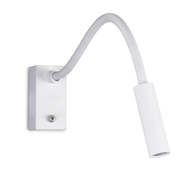 MAXLIGHT W0047 RIDER WHITE | Kinkiet | 3 W | IP20 | Biały